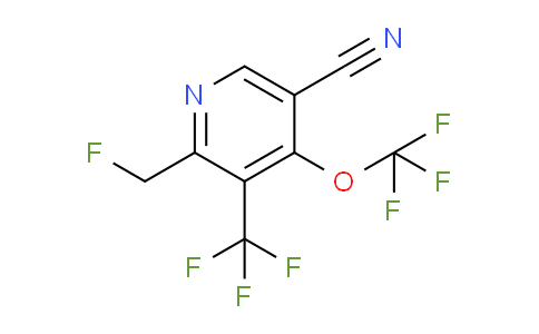 AM167427 | 1804780-04-8 | 5-Cyano-2-(fluoromethyl)-4-(trifluoromethoxy)-3-(trifluoromethyl)pyridine