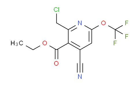 AM167428 | 1803663-79-7 | Ethyl 2-(chloromethyl)-4-cyano-6-(trifluoromethoxy)pyridine-3-carboxylate