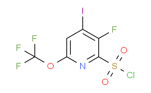AM167429 | 1804742-31-1 | 3-Fluoro-4-iodo-6-(trifluoromethoxy)pyridine-2-sulfonyl chloride