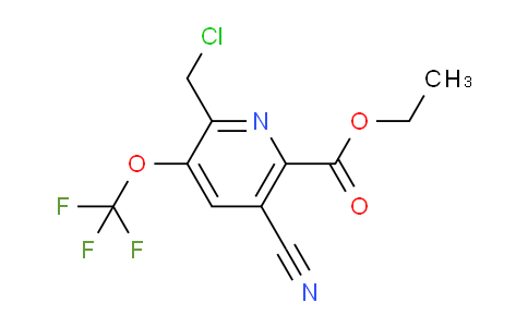 AM167430 | 1803955-98-7 | Ethyl 2-(chloromethyl)-5-cyano-3-(trifluoromethoxy)pyridine-6-carboxylate