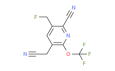 AM167435 | 1804780-06-0 | 2-Cyano-3-(fluoromethyl)-6-(trifluoromethoxy)pyridine-5-acetonitrile