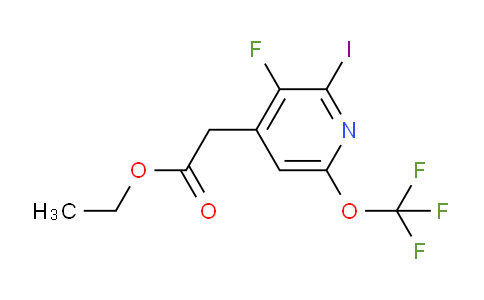 AM167446 | 1806715-59-2 | Ethyl 3-fluoro-2-iodo-6-(trifluoromethoxy)pyridine-4-acetate