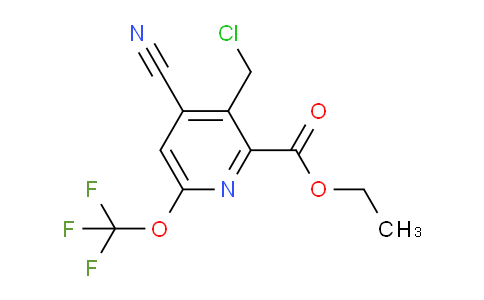 AM167448 | 1806073-00-6 | Ethyl 3-(chloromethyl)-4-cyano-6-(trifluoromethoxy)pyridine-2-carboxylate
