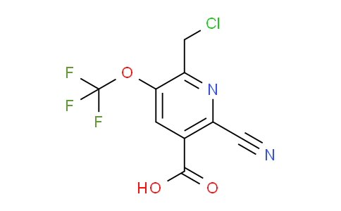 AM167459 | 1804738-19-9 | 2-(Chloromethyl)-6-cyano-3-(trifluoromethoxy)pyridine-5-carboxylic acid
