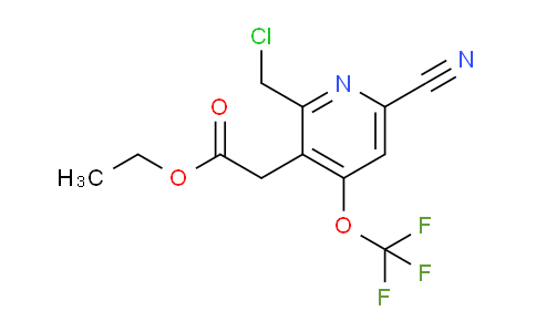 AM167460 | 1804709-28-1 | Ethyl 2-(chloromethyl)-6-cyano-4-(trifluoromethoxy)pyridine-3-acetate
