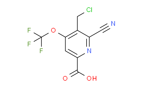 AM167463 | 1804738-24-6 | 3-(Chloromethyl)-2-cyano-4-(trifluoromethoxy)pyridine-6-carboxylic acid
