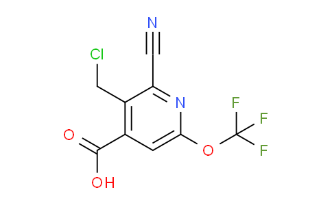 AM167469 | 1804643-07-9 | 3-(Chloromethyl)-2-cyano-6-(trifluoromethoxy)pyridine-4-carboxylic acid