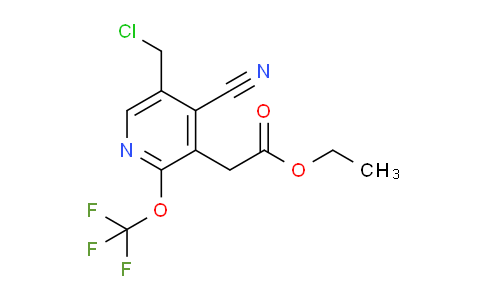AM167472 | 1806111-26-1 | Ethyl 5-(chloromethyl)-4-cyano-2-(trifluoromethoxy)pyridine-3-acetate