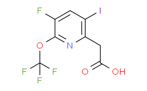 AM167480 | 1805966-95-3 | 3-Fluoro-5-iodo-2-(trifluoromethoxy)pyridine-6-acetic acid