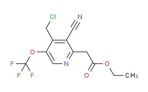 AM167482 | 1804779-81-4 | Ethyl 4-(chloromethyl)-3-cyano-5-(trifluoromethoxy)pyridine-2-acetate