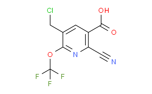 AM167485 | 1804324-40-0 | 3-(Chloromethyl)-6-cyano-2-(trifluoromethoxy)pyridine-5-carboxylic acid