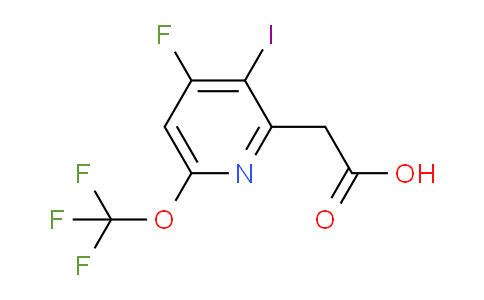 AM167486 | 1804326-98-4 | 4-Fluoro-3-iodo-6-(trifluoromethoxy)pyridine-2-acetic acid