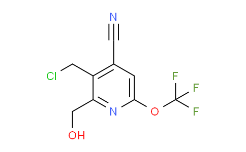 AM167488 | 1804342-59-3 | 3-(Chloromethyl)-4-cyano-6-(trifluoromethoxy)pyridine-2-methanol