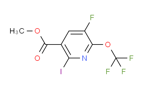Methyl 3-fluoro-6-iodo-2-(trifluoromethoxy)pyridine-5-carboxylate
