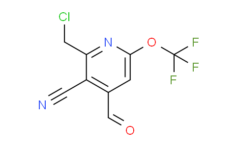 2-(Chloromethyl)-3-cyano-6-(trifluoromethoxy)pyridine-4-carboxaldehyde