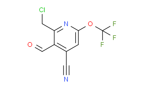 AM167504 | 1806115-17-2 | 2-(Chloromethyl)-4-cyano-6-(trifluoromethoxy)pyridine-3-carboxaldehyde