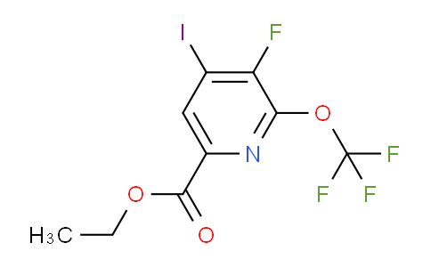 AM167506 | 1804825-61-3 | Ethyl 3-fluoro-4-iodo-2-(trifluoromethoxy)pyridine-6-carboxylate