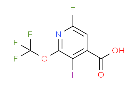 AM167515 | 1804741-11-4 | 6-Fluoro-3-iodo-2-(trifluoromethoxy)pyridine-4-carboxylic acid