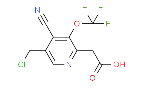 AM167516 | 1803956-52-6 | 5-(Chloromethyl)-4-cyano-3-(trifluoromethoxy)pyridine-2-acetic acid