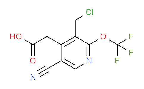 AM167518 | 1804303-64-7 | 3-(Chloromethyl)-5-cyano-2-(trifluoromethoxy)pyridine-4-acetic acid