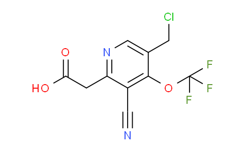 AM167519 | 1806075-15-9 | 5-(Chloromethyl)-3-cyano-4-(trifluoromethoxy)pyridine-2-acetic acid