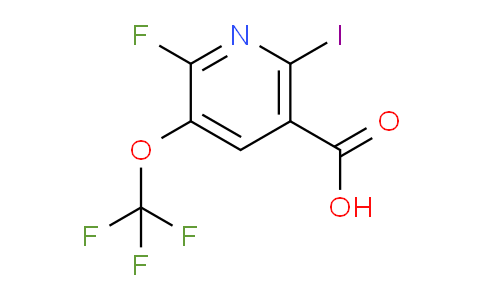 AM167523 | 1806256-86-9 | 2-Fluoro-6-iodo-3-(trifluoromethoxy)pyridine-5-carboxylic acid