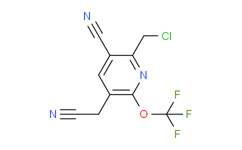 AM167555 | 1804709-10-1 | 2-(Chloromethyl)-3-cyano-6-(trifluoromethoxy)pyridine-5-acetonitrile