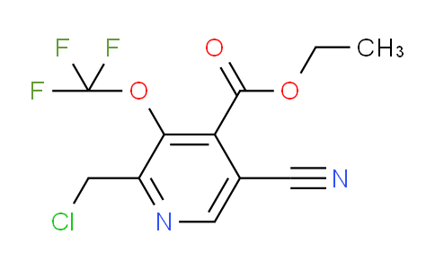 AM167563 | 1806109-79-4 | Ethyl 2-(chloromethyl)-5-cyano-3-(trifluoromethoxy)pyridine-4-carboxylate