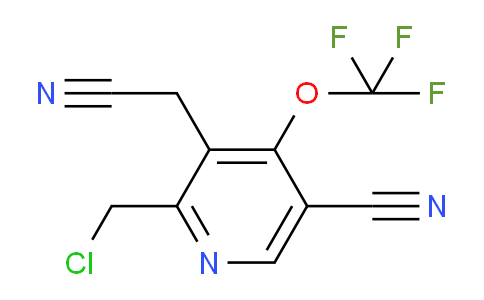 AM167565 | 1804323-25-8 | 2-(Chloromethyl)-5-cyano-4-(trifluoromethoxy)pyridine-3-acetonitrile