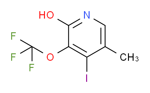 2-Hydroxy-4-iodo-5-methyl-3-(trifluoromethoxy)pyridine