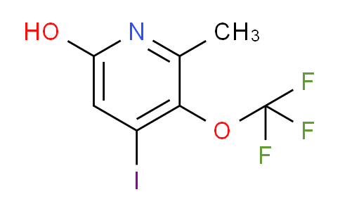 6-Hydroxy-4-iodo-2-methyl-3-(trifluoromethoxy)pyridine