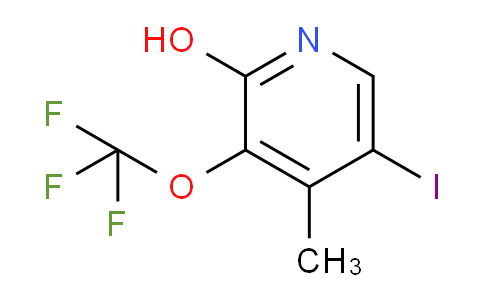 2-Hydroxy-5-iodo-4-methyl-3-(trifluoromethoxy)pyridine