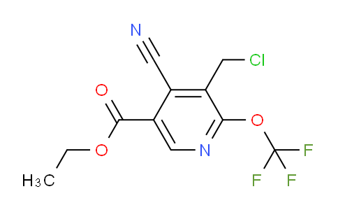 AM167571 | 1804738-64-4 | Ethyl 3-(chloromethyl)-4-cyano-2-(trifluoromethoxy)pyridine-5-carboxylate