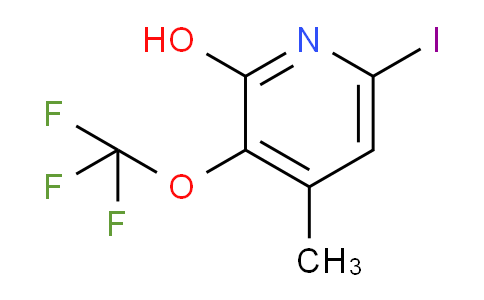 2-Hydroxy-6-iodo-4-methyl-3-(trifluoromethoxy)pyridine