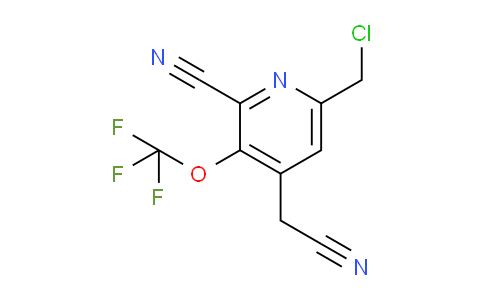 AM167574 | 1806248-44-1 | 6-(Chloromethyl)-2-cyano-3-(trifluoromethoxy)pyridine-4-acetonitrile