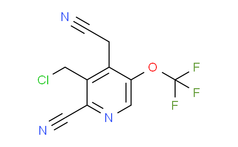 AM167575 | 1806074-11-2 | 3-(Chloromethyl)-2-cyano-5-(trifluoromethoxy)pyridine-4-acetonitrile