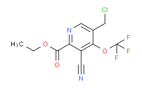 AM167576 | 1804643-43-3 | Ethyl 5-(chloromethyl)-3-cyano-4-(trifluoromethoxy)pyridine-2-carboxylate