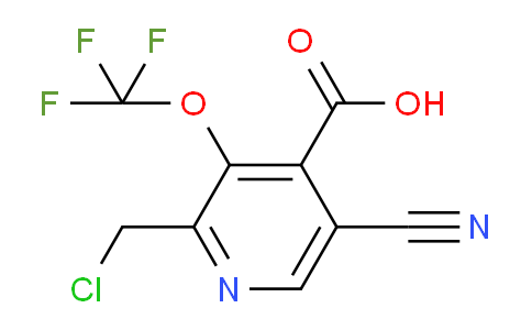 AM167578 | 1804811-03-7 | 2-(Chloromethyl)-5-cyano-3-(trifluoromethoxy)pyridine-4-carboxylic acid