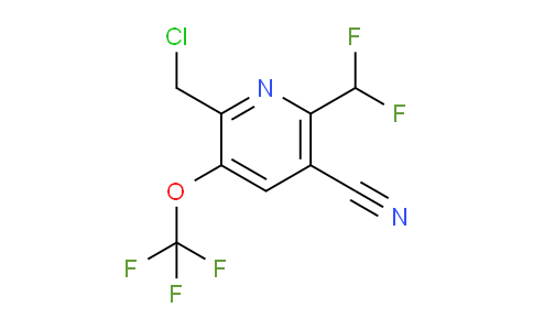 AM167584 | 1804675-02-2 | 2-(Chloromethyl)-5-cyano-6-(difluoromethyl)-3-(trifluoromethoxy)pyridine