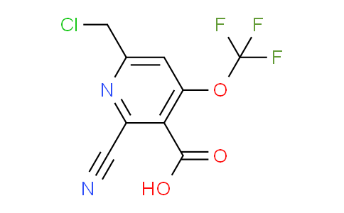 AM167585 | 1806187-50-7 | 6-(Chloromethyl)-2-cyano-4-(trifluoromethoxy)pyridine-3-carboxylic acid
