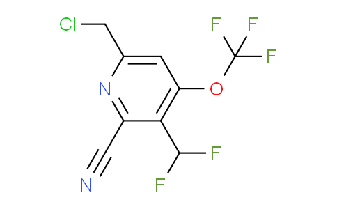 AM167587 | 1803649-15-1 | 6-(Chloromethyl)-2-cyano-3-(difluoromethyl)-4-(trifluoromethoxy)pyridine