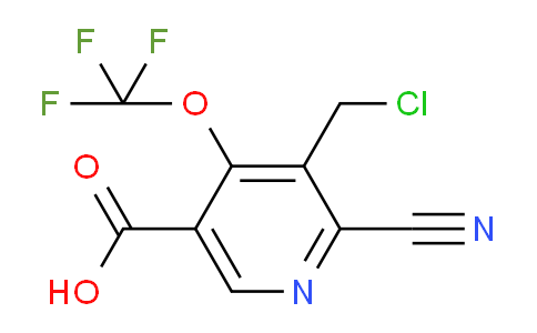 AM167588 | 1806115-37-6 | 3-(Chloromethyl)-2-cyano-4-(trifluoromethoxy)pyridine-5-carboxylic acid