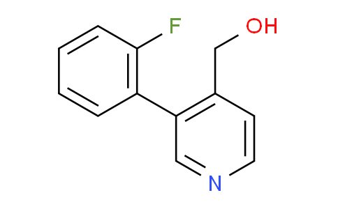 3-(2-Fluorophenyl)pyridine-4-methanol