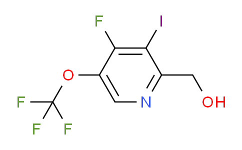 AM167594 | 1804313-62-9 | 4-Fluoro-3-iodo-5-(trifluoromethoxy)pyridine-2-methanol