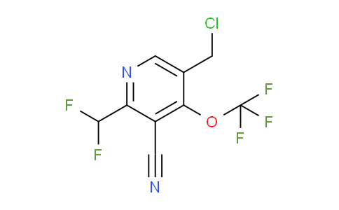 AM167598 | 1804301-94-7 | 5-(Chloromethyl)-3-cyano-2-(difluoromethyl)-4-(trifluoromethoxy)pyridine