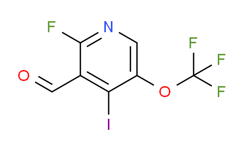 AM167605 | 1803949-78-1 | 2-Fluoro-4-iodo-5-(trifluoromethoxy)pyridine-3-carboxaldehyde