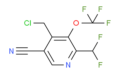AM167616 | 1804335-36-1 | 4-(Chloromethyl)-5-cyano-2-(difluoromethyl)-3-(trifluoromethoxy)pyridine