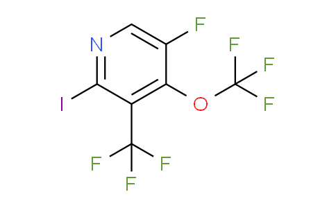 AM167618 | 1804306-55-5 | 5-Fluoro-2-iodo-4-(trifluoromethoxy)-3-(trifluoromethyl)pyridine
