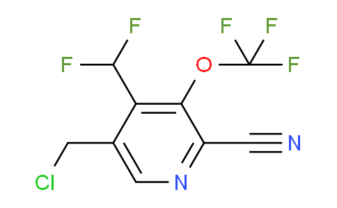 AM167619 | 1804341-77-2 | 5-(Chloromethyl)-2-cyano-4-(difluoromethyl)-3-(trifluoromethoxy)pyridine
