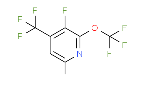 AM167621 | 1804323-56-5 | 3-Fluoro-6-iodo-2-(trifluoromethoxy)-4-(trifluoromethyl)pyridine